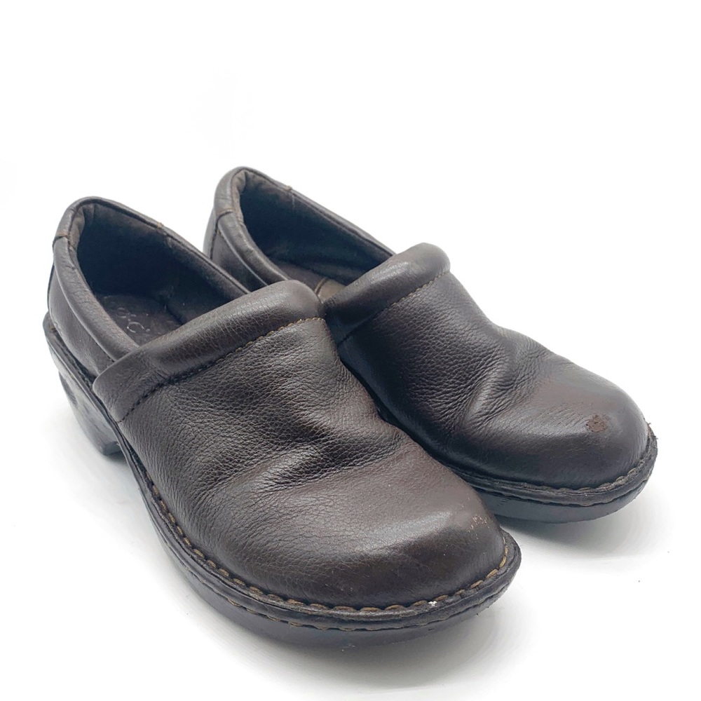 B.O.C COMFORT NURSING SHOES DARK BROWN SIZE 9